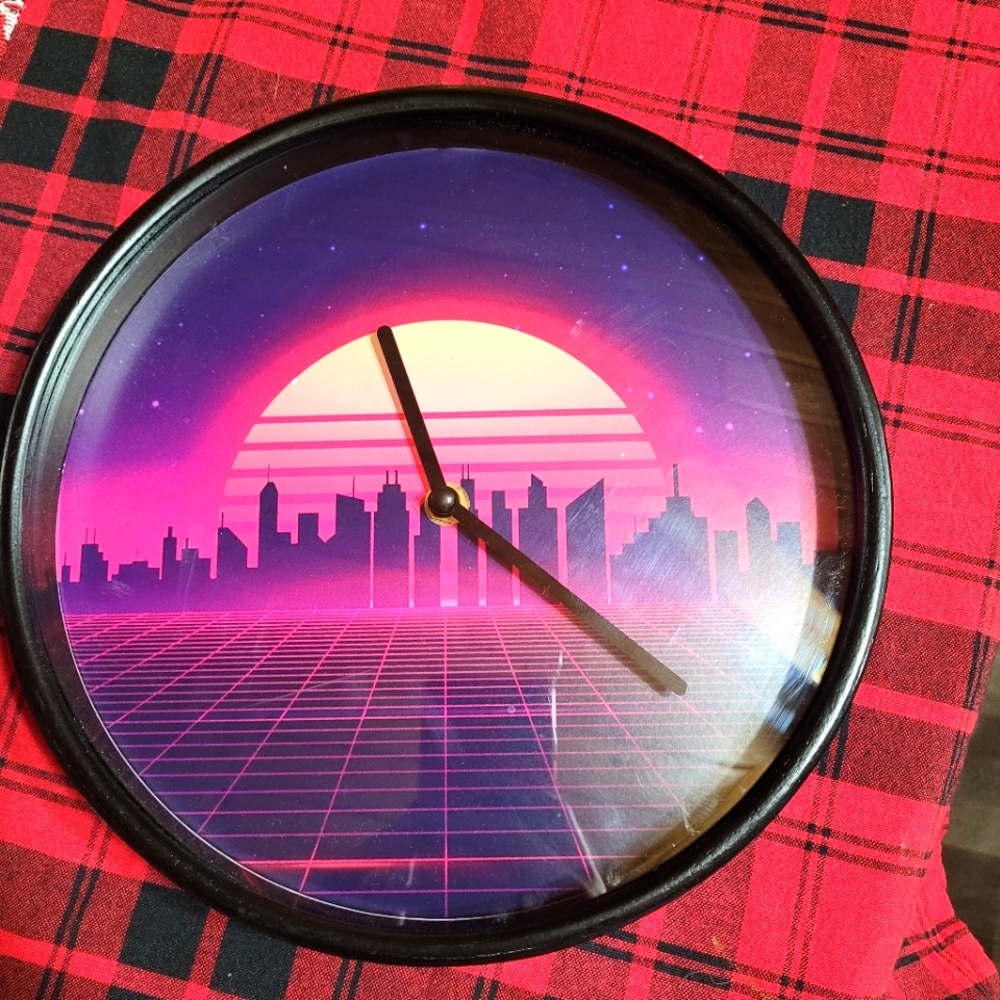 Wall clock decor
